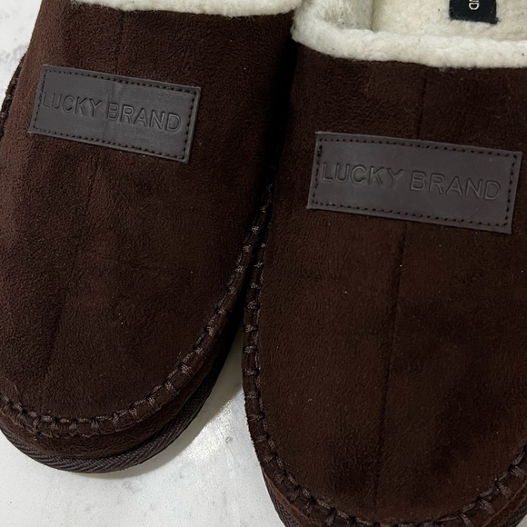 Lucky Brand Men's Dark Brown Slip-Ons - Picture 8 of 8